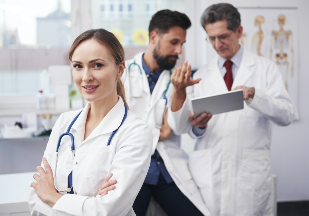 what to doctors say about penis enlargement? - image shows doctors discussing the issue